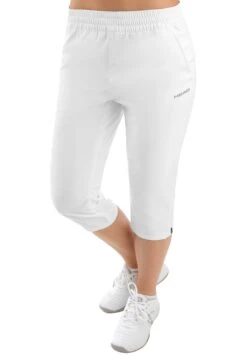 Head Club 2 4 - 3/4 Sportbroek - Weiss/Silber