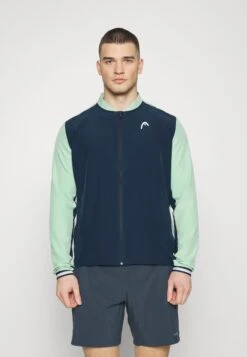 Head Breaker Jacket Men - Trainingsvest - Pastel Green/Navy