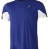 Head Club 22 Tech - T-Shirt Print - Blau/Weiss