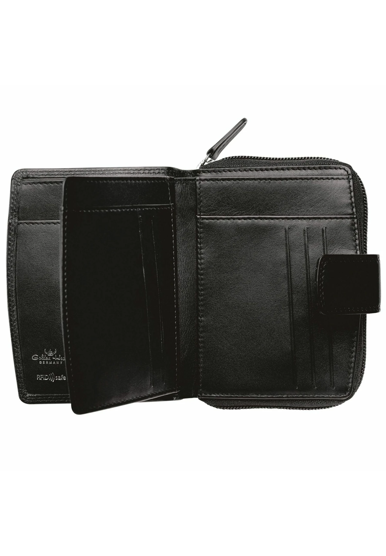 Golden Head Polo Rfid Schutz 12 Cm - Portemonnee - Schwarz 4 Golden Head Polo Rfid Schutz 12 Cm - Portemonnee - Schwarz - Afbeelding 2