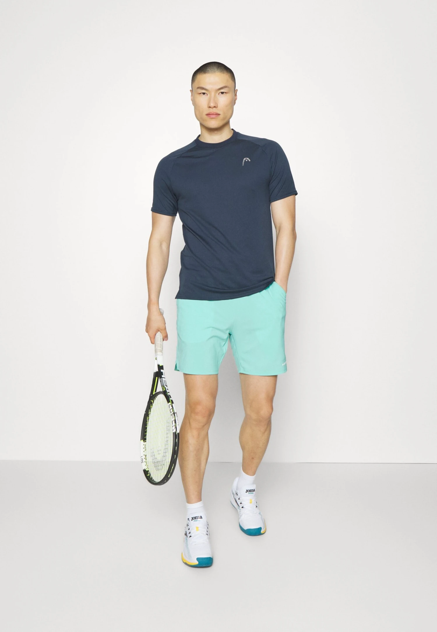 Head Sport T-Shirt - Navy 4 Head Sport T-Shirt - Navy - Afbeelding 2