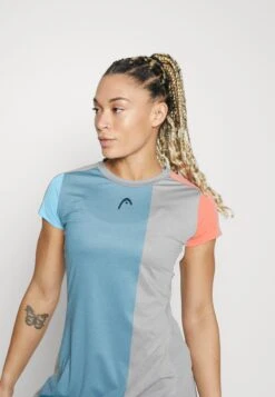 Head Padel Tech Dress Women Set - Jurken - Grey/Electric Blue -Head Verkoopwinkel 4461732494e94ea48d414eea9f75c038