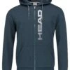 Head Club Fynn - Sweater Met Rits - Dunkelblau Weiss -Head Verkoopwinkel 4a02ed2b90fe48479399e633b4efbd03