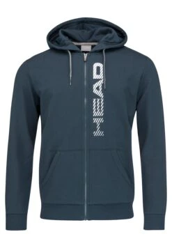 Head Club Fynn - Sweater Met Rits - Dunkelblau Weiss