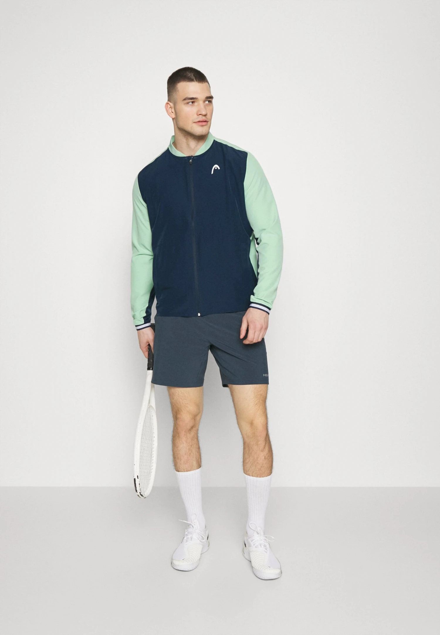 Head Breaker Jacket Men - Trainingsvest - Pastel Green/Navy 4 Head Breaker Jacket Men - Trainingsvest - Pastel Green/Navy - Afbeelding 2