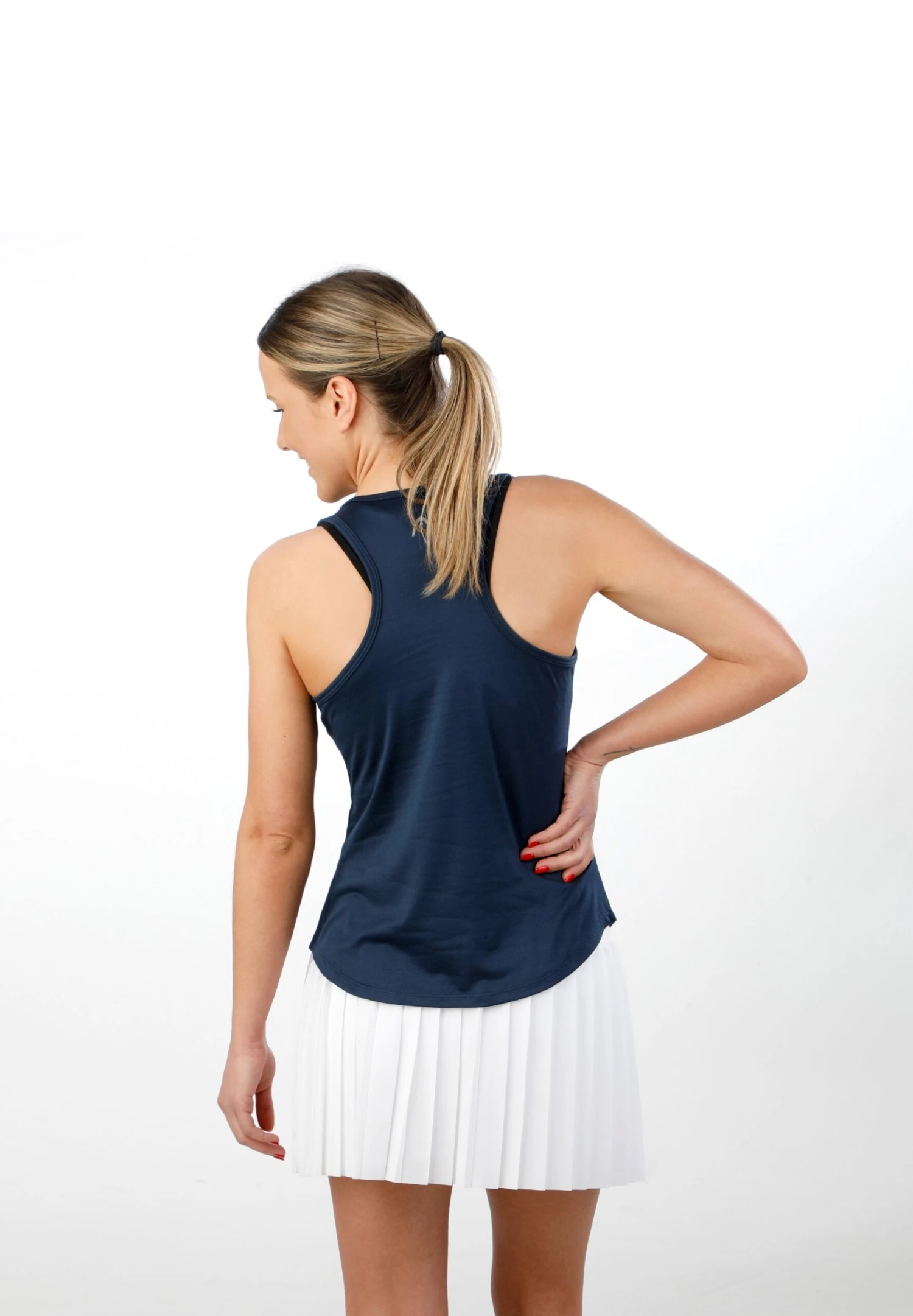 Head Janet Special Edition - Top - Dunkelblau Weiss 4 Head Janet Special Edition - Top - Dunkelblau Weiss - Afbeelding 2