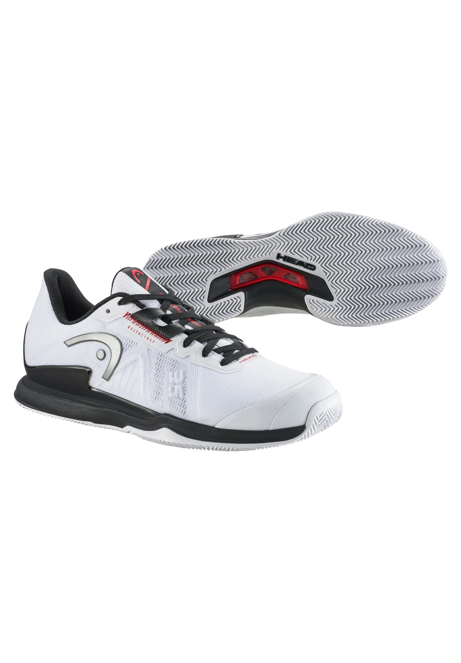 Head Sprint Pro 3 5 - Tennisschoenen Voor Alle Ondergronden - Weiss Schwarz 8 Head Sprint Pro 3 5 - Tennisschoenen Voor Alle Ondergronden - Weiss Schwarz - Afbeelding 6