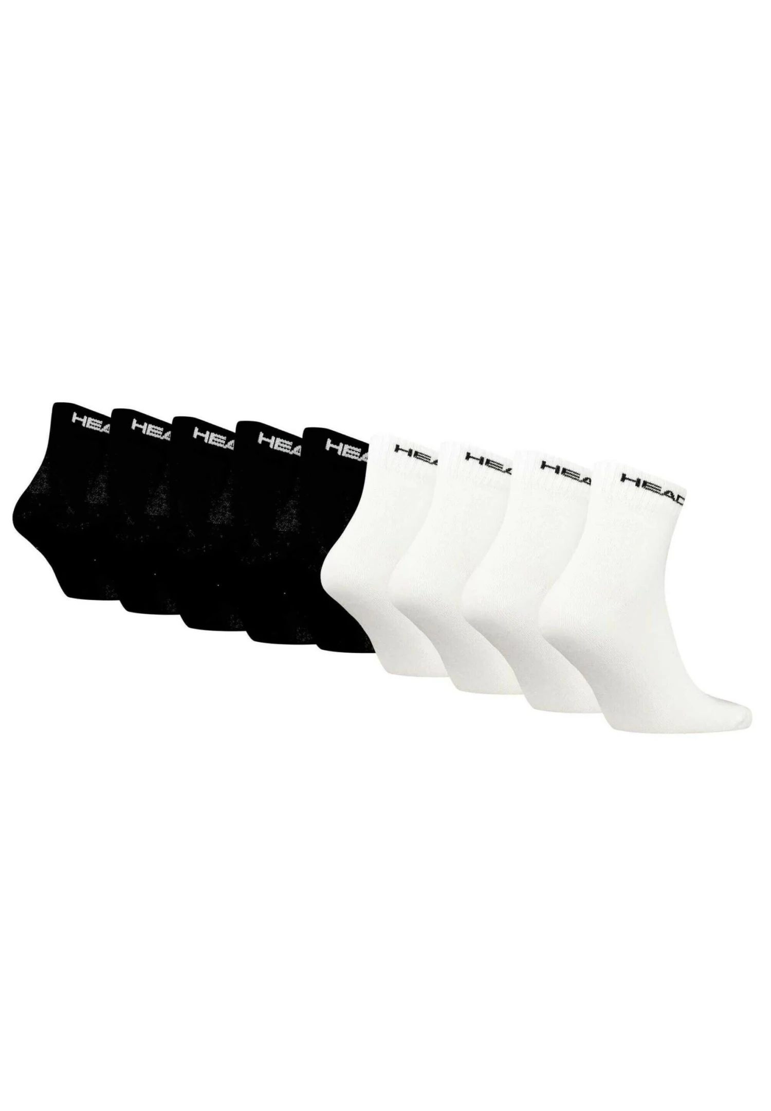 Head Unisex Pack Of 9 - Sportsokken - Schwarz Weiß 4 Head Unisex Pack Of 9 - Sportsokken - Schwarz Weiß - Afbeelding 2