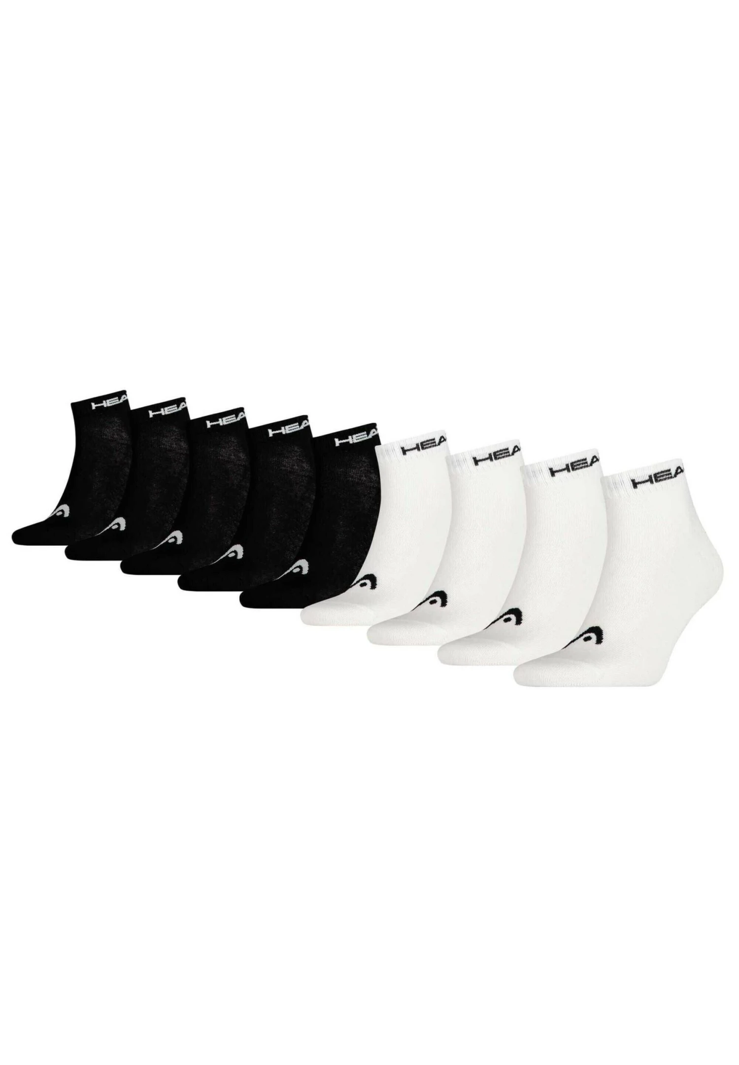 Head Unisex Pack Of 9 - Sportsokken - Schwarz Weiß 3 Head Unisex Pack Of 9 - Sportsokken - Schwarz Weiß