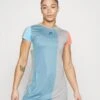 Head Padel Tech Dress Women Set - Jurken - Grey/Electric Blue