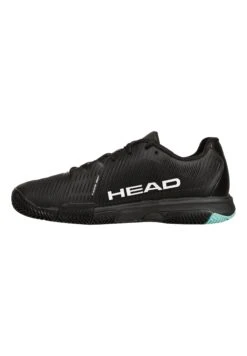 Head Revolt Pro - Tennisschoenen Voor Kleibanen - Schwarz Tuerkis
