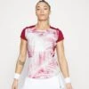 Head Tie-Break- T-Shirt Print - Mulberry