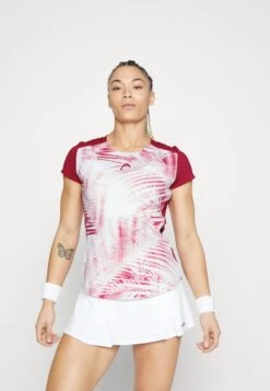 Head Tie-Break- T-Shirt Print - Mulberry