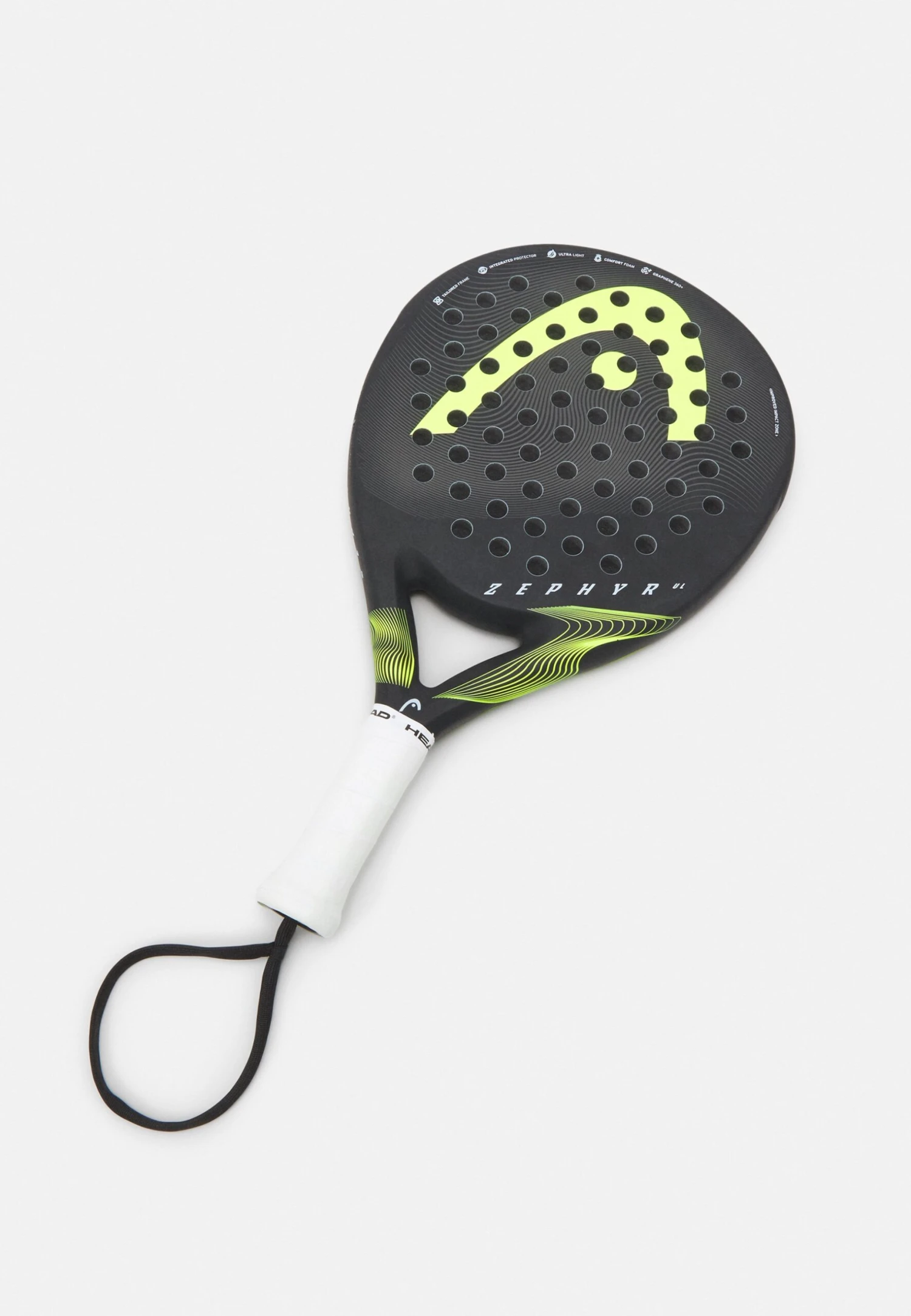 Head Zephyr- Padelracket - Black/Semi Yellow 3 Head Zephyr- Padelracket - Black/Semi Yellow