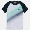 Head Topspin Boys - Sport T-Shirt - Navy