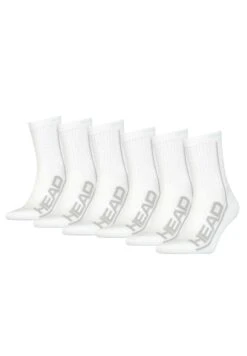 Head Performance Short Crew 6 Pack - Sokken - Weiß