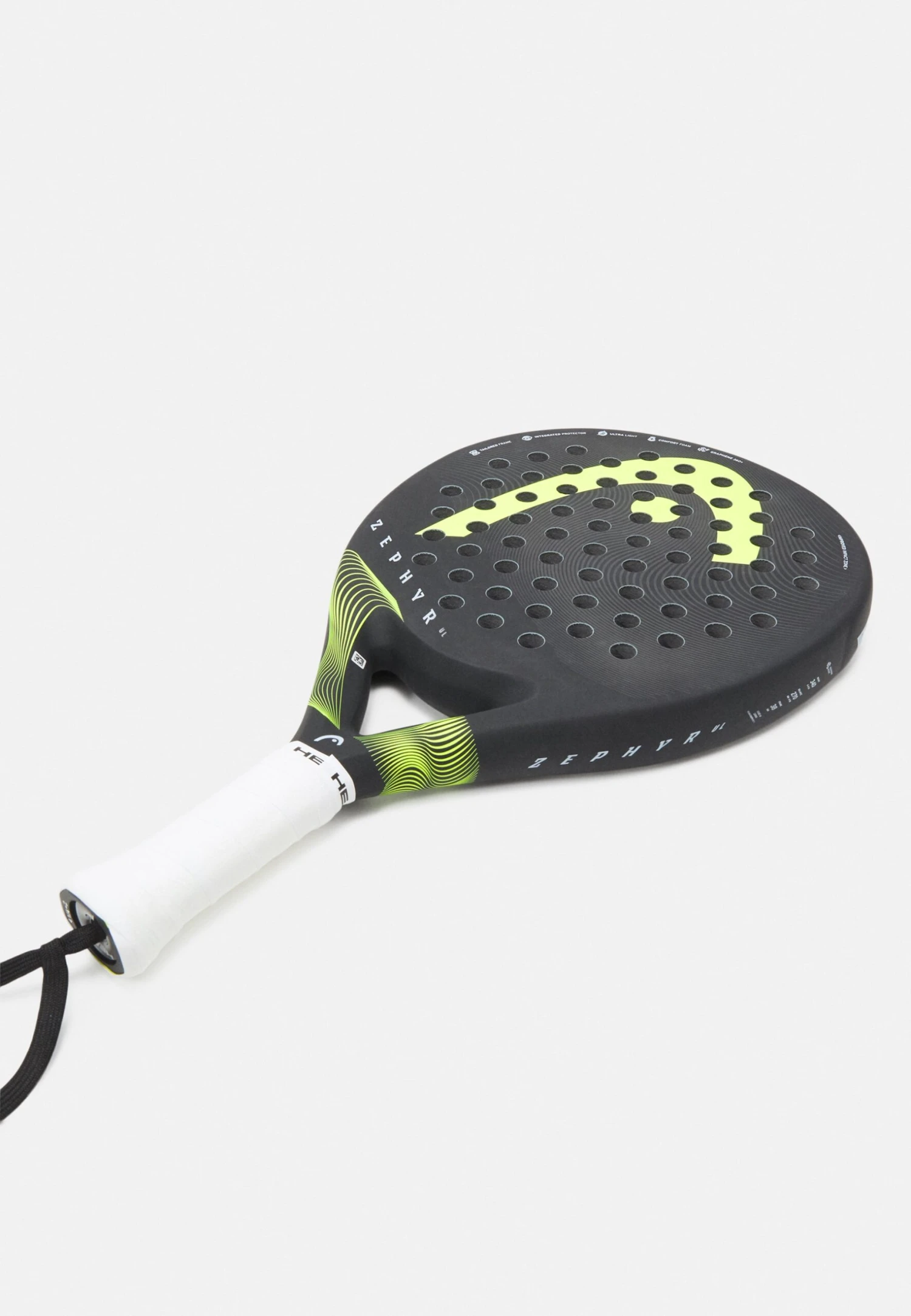 Head Zephyr- Padelracket - Black/Semi Yellow 4 Head Zephyr- Padelracket - Black/Semi Yellow - Afbeelding 2