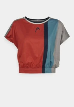 Head Padel Crop Women - Sport T-Shirt - Coral -Head Verkoopwinkel f23566be84054565bba728fcaaf9cab8