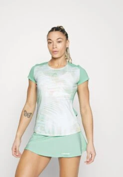 Head Tie-Break- T-Shirt Print - Pastel Green