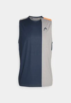 Head Padel Tank Men - Top - Grey/Orange -Head Verkoopwinkel fab3d6b2059c46edb31d78fc91a3c1ff
